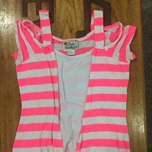 Hot pink top